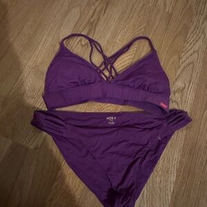 ROXY Purple Bikini Set